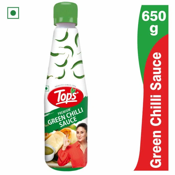 Tops Premium Green Chilli Sauce	